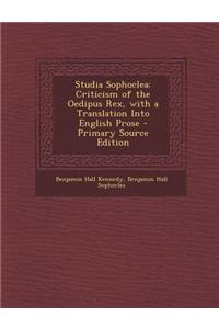 Studia Sophoclea