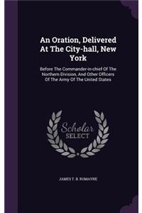 Oration, Delivered At The City-hall, New York
