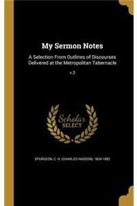 My Sermon Notes