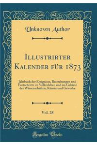 Illustrirter Kalender Für 1873, Vol. 28