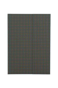Grey on Orange Paper-Oh Circulo A5 Lined