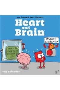 Heart and Brain 2019 Wall Calendar