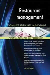 Restaurant management Complete Self-Assessment Guide