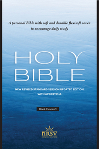 NRSV Updated Edition Bible with Apocrypha, Flexisoft (Leatherlike, Black)