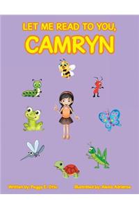 Let Me Read to You, Camryn