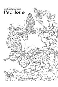 Livre de Coloriage Pour Adultes Papillons 1 & 2