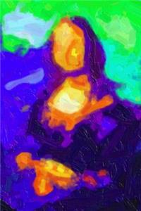 Abstract Version of the Mona Lisa Art Journal