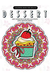 Dessert Coloring Book
