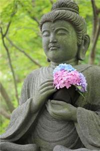 A Buddha with Flowers Journal