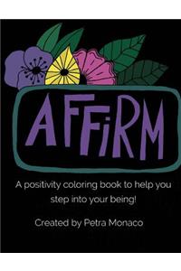 Affirm Yourself Coloring Book