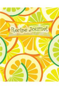 Recipe Journal: Blank Recipe Book