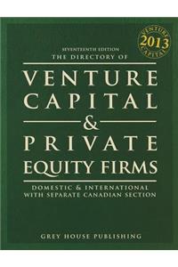 Directory of Venture Capital & Private Equity Firms, 2013