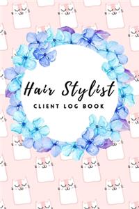 Hair Stylist Client Log Book