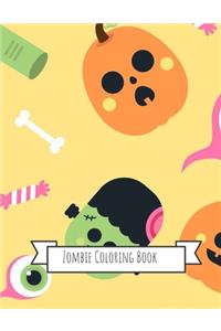 Zombie Coloring Book