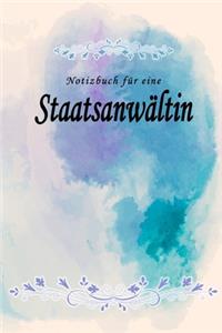 Notizbuch für eine Staatsanwältin