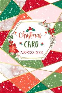 Christmas Card Address Book