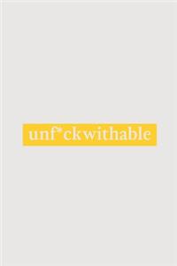 Unf*ckwithable journal