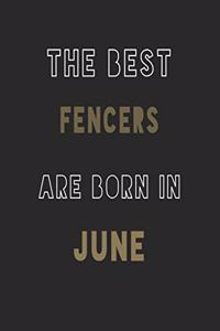 The Best fencers are Born in June journal