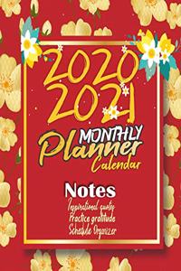 2020-2021 Monthly Planner