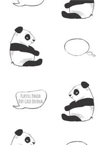 Playful Panda Dot Grid Journal