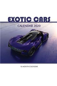 Exotic Cars Calendar 2020