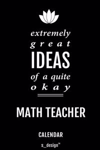 Calendar for Math Teachers / Math Teacher