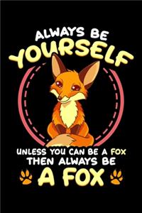 Always Be Yourself Unless You Can Be A Fox Then Always Be A Fox