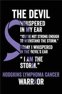 Hodgkins Lymphoma Cancer Notebook