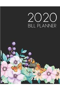2020 Monthly Weekly College Bill Organizer Planner Book - Personal Finance Savings Money Budgeting Notebook