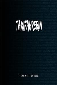 Taxifahrerin - Terminplaner 2020