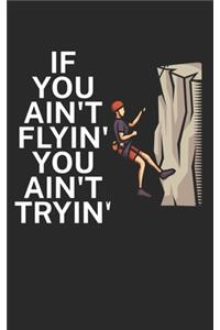 If you aint flyin you aint tryin