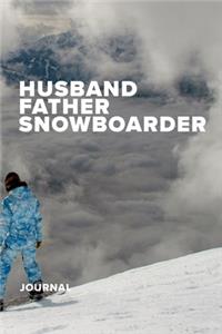 Husband Father Snowboarder Journal