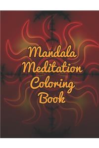 Mandala Meditation Coloring Book