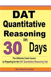 DAT Quantitative Reasoning in 30 Days