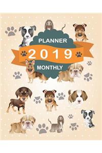2019 Planner Monthly