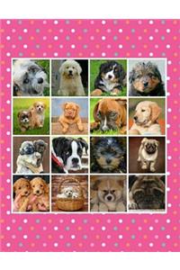 Composition Book - I Love Puppies