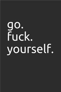 Go. Fuck. Yourself.