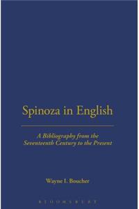 Spinoza in English, a Bibliography