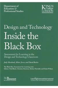 Design and Technology Inside the Black Box: Assessment for Learning in the Design and Technology Classroom