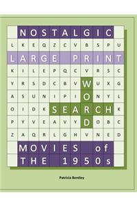 Nostalgic Large Print Word Search