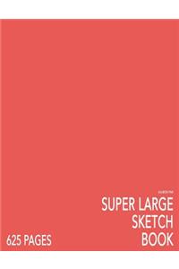 Salmon Pink Super Large Sketchbook