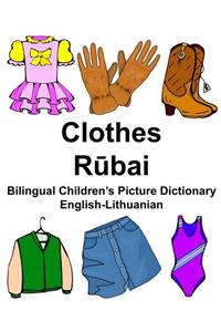 English-Lithuanian Clothes Bilingual Children's Picture Dictionary