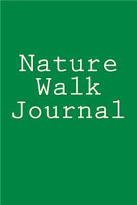 Nature Walk Journal