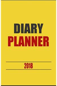 Diary Planner 2018