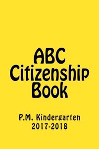 ABC Citizenship Book P.M Kindergarten2017