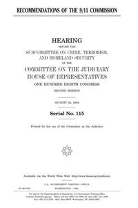 Recommendations of the 9/11 Commission