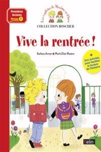 Vive la rentree!