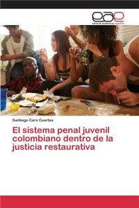 El sistema penal juvenil colombiano dentro de la justicia restaurativa