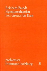 Eigentumstheorien Von Grotius Bis Kant
