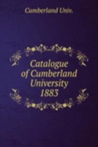 Catalogue of Cumberland University